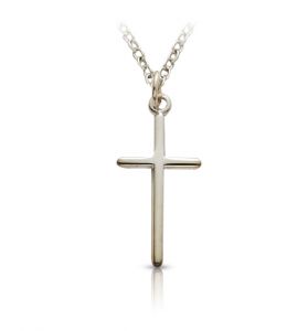 Sterling Silver Simple Cross