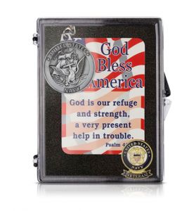 United States Navy Veteran "God Bless America" Appreciation Boxed Gift Set