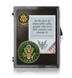 United States Army Veteran "God Bless America" Appreciation Boxed Gift Set