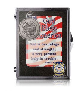 United States Coast Guard Veteran "God Bless America" Appreciation Boxed Gift Set