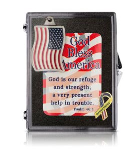 "God Bless America" Patriotic Appreciation Boxed Gift Set